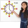 Really Good Stuff® Clock Face with Movable Hands Magnets Set Viral