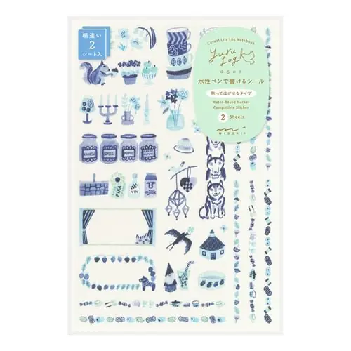 Yuru Log Stickers / MIDORI Money Back Guarantee