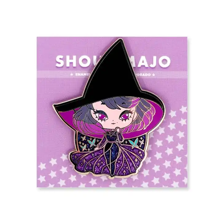 Premium Glowy Witch Enamel Pin