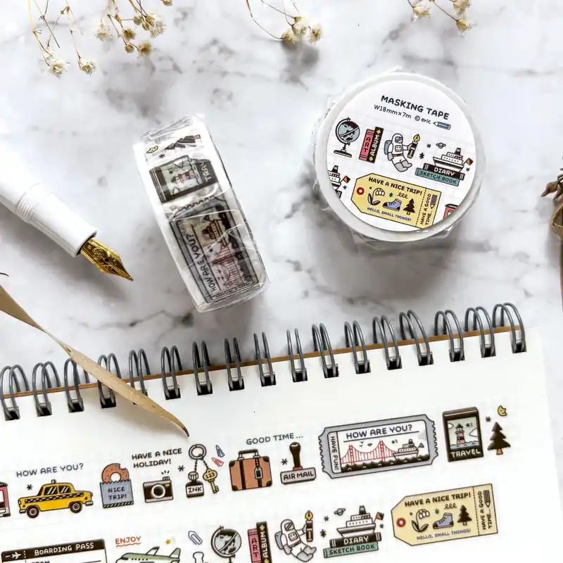 [Houston Exclusive] eric x CTFJ / Washi Tapes - Have a Nice Trip! Weekend Sale