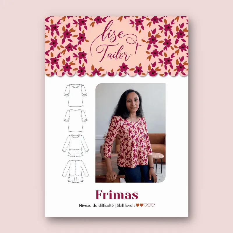 Grab Now Lise Tailor - Frimas T-Shirt Pattern - Vibes & Scribes