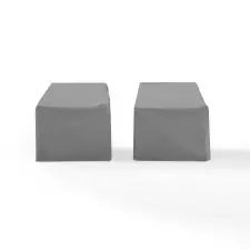 2Pc Furniture Cover Set - CRSMO75002GY | OfficeSupply.com Money Back Guarantee