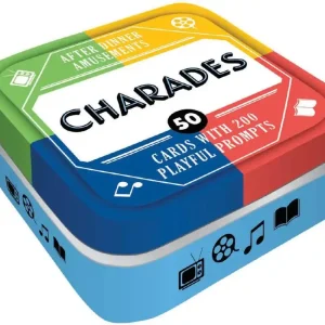 After Dinner Amusements: Charades: 50 Cards with 200 Playful Prompts | Buy Online | Vibes & Scribes, Cork Discount